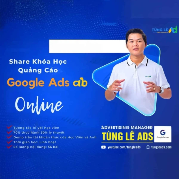 Khóa Học Quảng Cáo Google Ads 66đ/Click