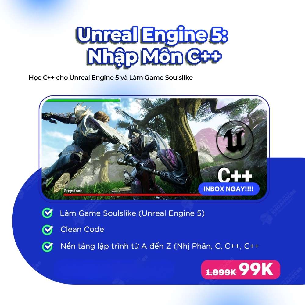 Nhập Môn C/C++ Cho Unreal Engine 5