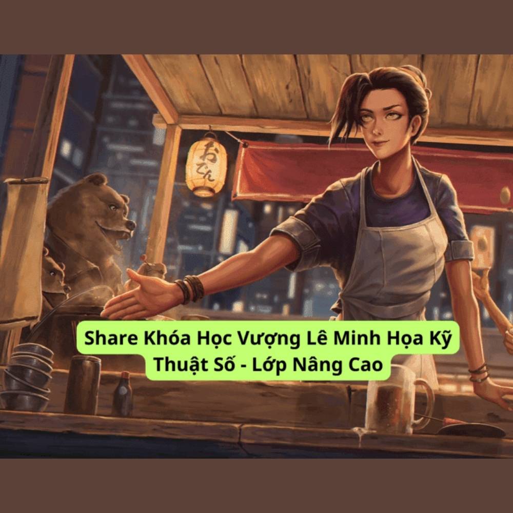 Khóa Học Minh Họa Kỹ Thuật Số Nâng Cao