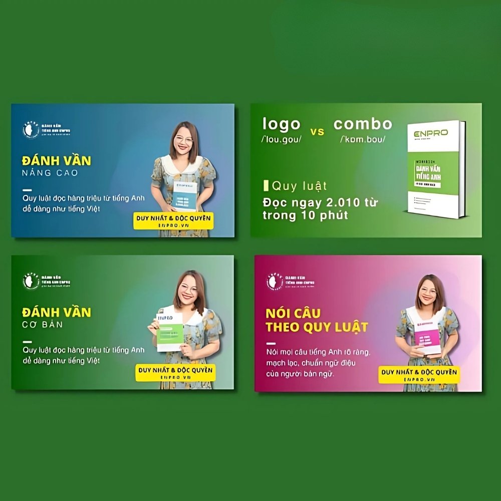 Combo 5 Khóa Học Premium Rules Đánh Vần Tiếng Anh Từ Cơ Bản Đến Nâng Cao