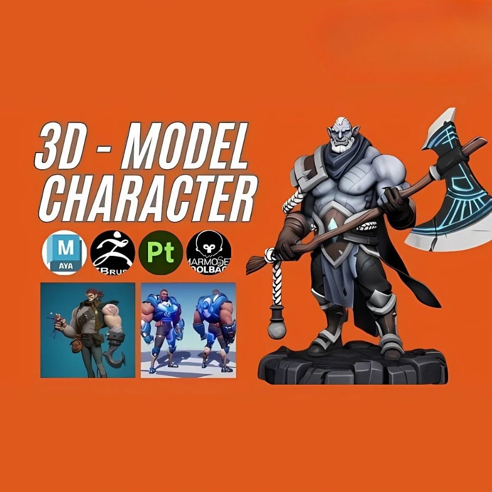 Khóa Học Tạo Hình Nhân Vật 3D Chuyên Sâu Với ZBrush