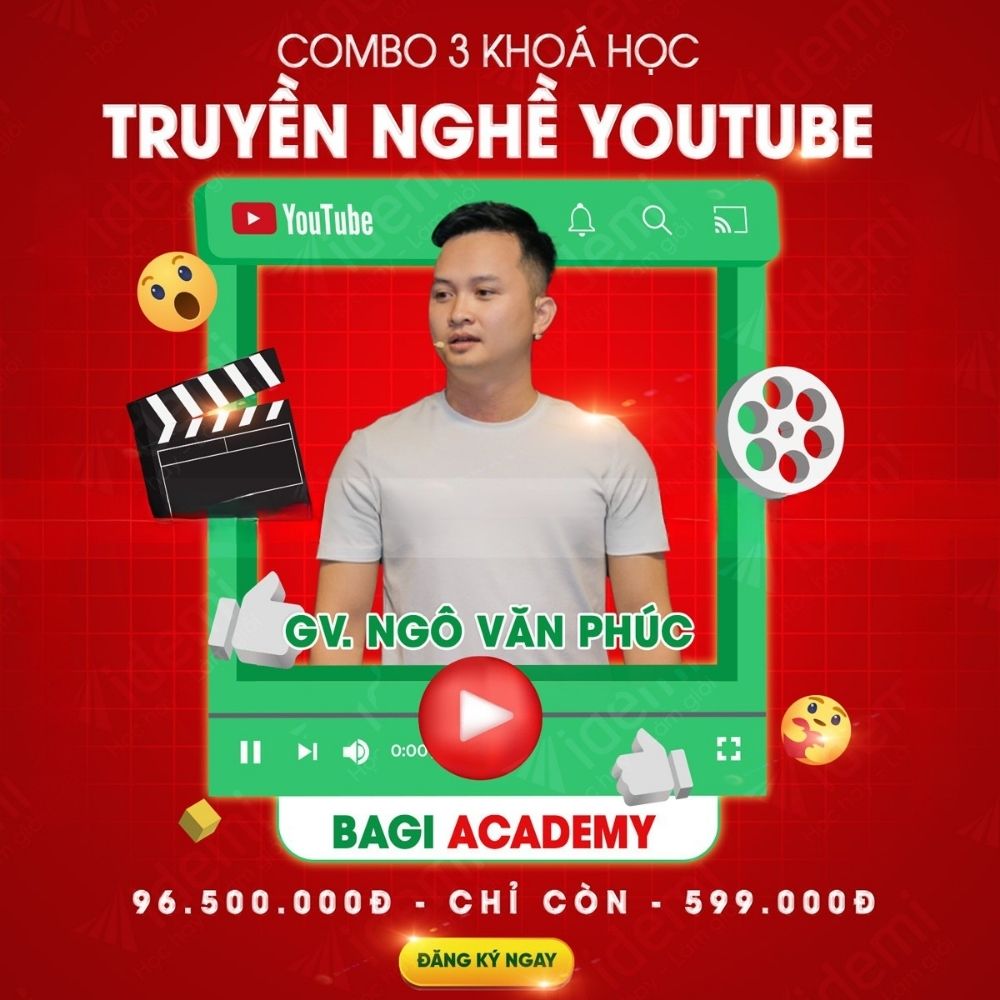 Khóa Học Truyền Nghề Youtube