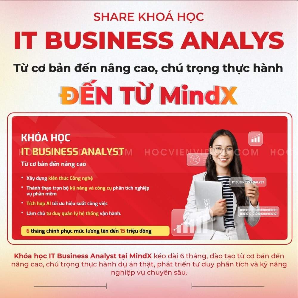 Khoá Học IT Business Analyst Mới Nhất