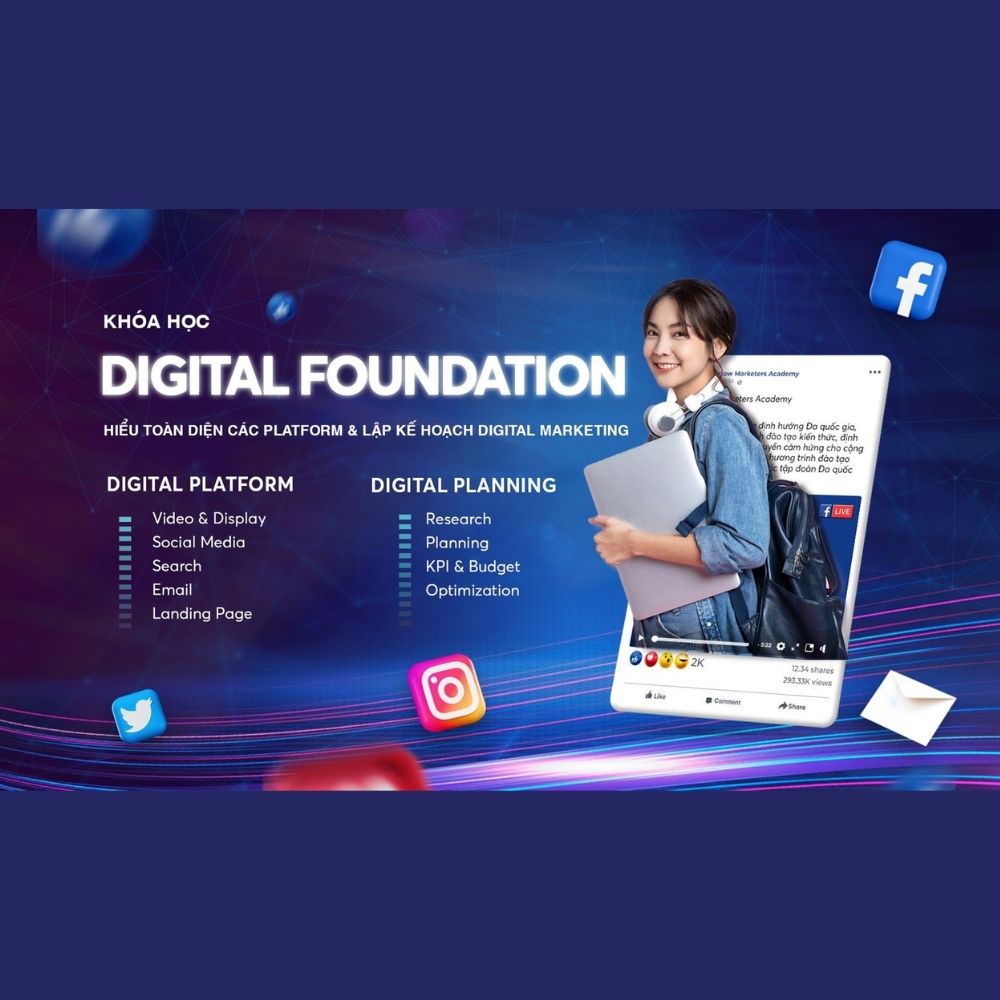 Khóa Học Digital Foundation Mới Nhất